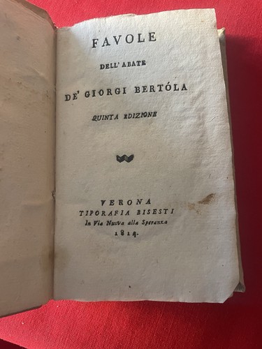 Favole dell abate giorgi - de,