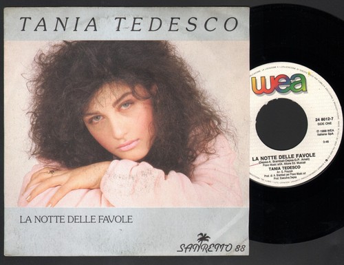 Sanremo 1988 tania tedesco - tedesco, la