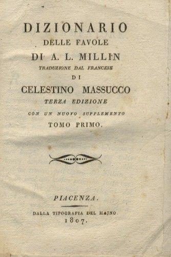 Dizionario delle favole a - delle,