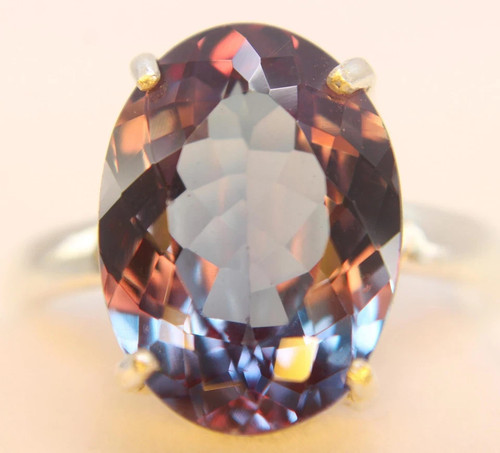 Anello gemma ovale - gemma,