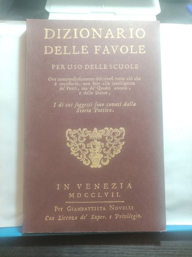 Dizionario delle favole per - dizionario,